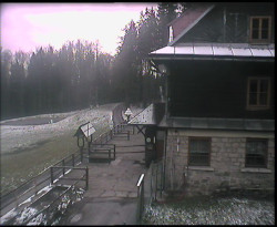 Terasa horského hotelu