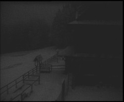 Terasa horského hotelu