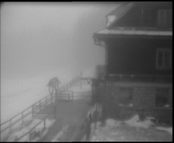 Terasa horského hotelu