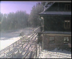 Terasa horského hotelu