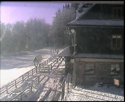 Terasa horského hotelu