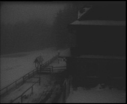 Terasa horského hotelu