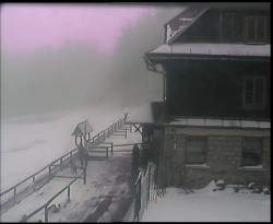 Terasa horského hotelu