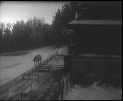 Terasa horského hotelu