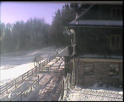 Terasa horského hotelu