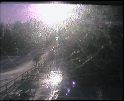 Terasa horského hotelu