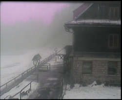 Terasa horského hotelu