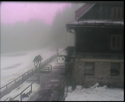 Terasa horského hotelu