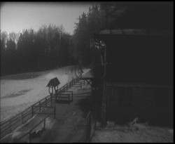 Terasa horského hotelu