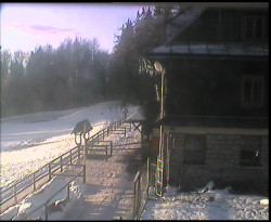 Terasa horského hotelu