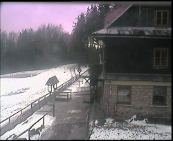 Terasa horského hotelu