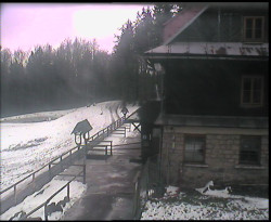 Terasa horského hotelu