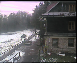 Terasa horského hotelu