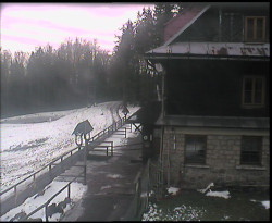 Terasa horského hotelu