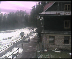 Terasa horského hotelu