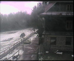 Terasa horského hotelu