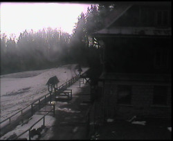 Terasa horského hotelu