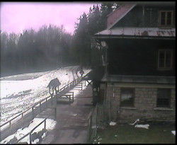 Terasa horského hotelu