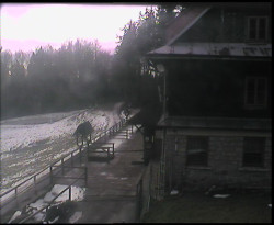 Terasa horského hotelu