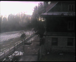 Terasa horského hotelu