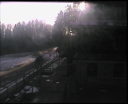 Terasa horského hotelu