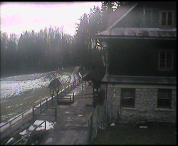 Terasa horského hotelu