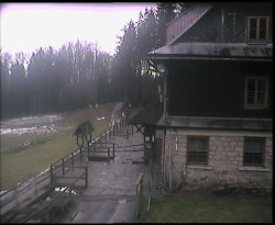 Terasa horského hotelu