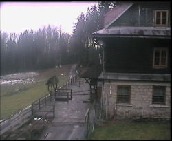 Terasa horského hotelu