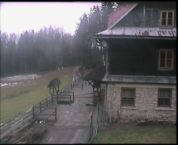 Terasa horského hotelu