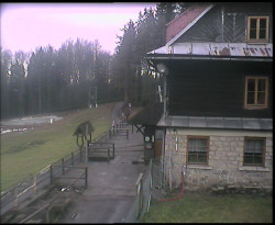 Terasa horského hotelu