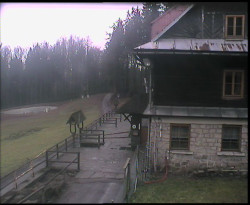 Terasa horského hotelu