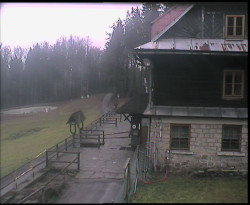 Terasa horského hotelu