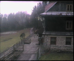 Terasa horského hotelu