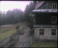 Terasa horského hotelu