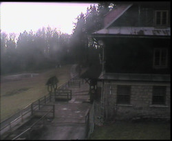 Terasa horského hotelu