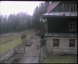Terasa horského hotelu