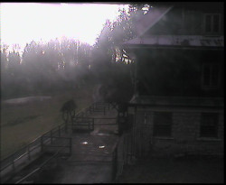 Terasa horského hotelu