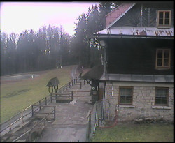 Terasa horského hotelu