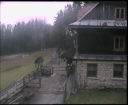 Terasa horského hotelu