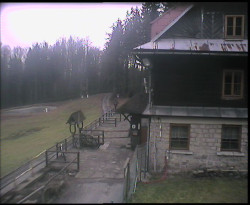 Terasa horského hotelu