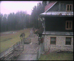 Terasa horského hotelu