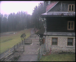 Terasa horského hotelu