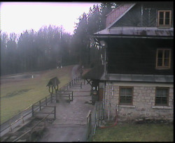 Terasa horského hotelu