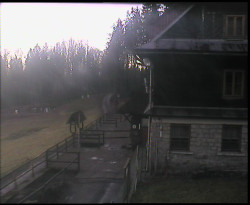 Terasa horského hotelu