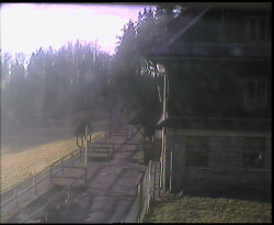 Terasa horského hotelu