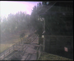 Terasa horského hotelu