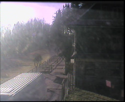 Terasa horského hotelu