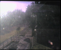 Terasa horského hotelu