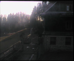 Terasa horského hotelu