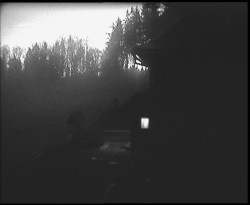 Terasa horského hotelu